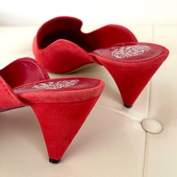 Vince Camuto red mules - Picture 5 of 8